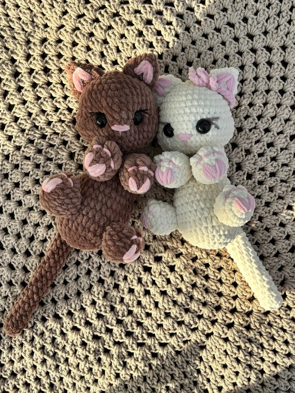 Gatinhos fofos de crochê  - Foto 3