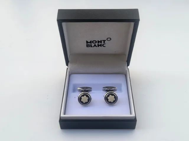 Montblanc Abotoaduras prateado - Foto 5