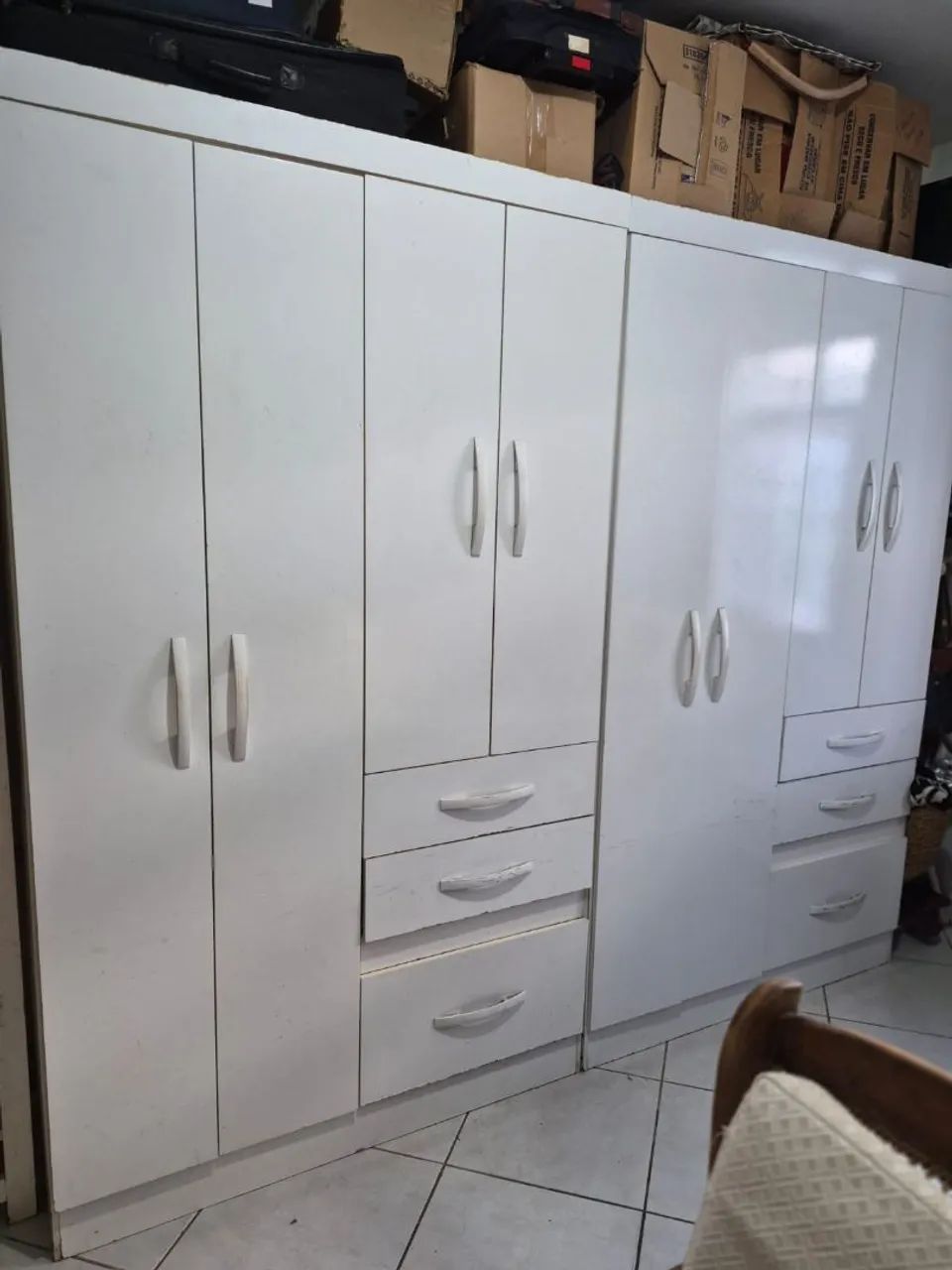 3 Armários Guarda Roupa
