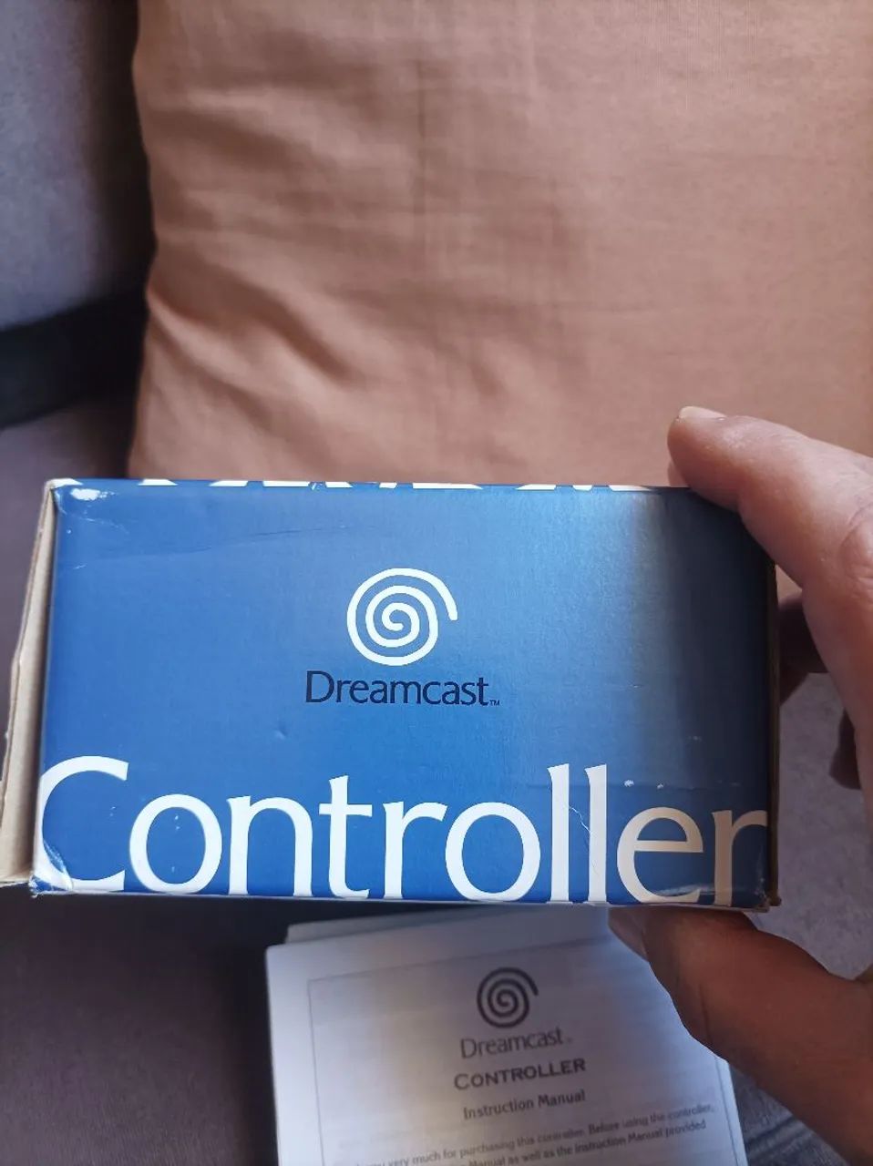 Caixa controle Dreamcast Europa com manual - Foto 4