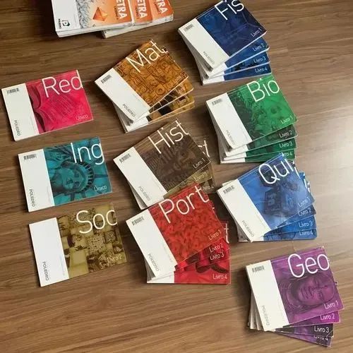 Livros para vestibular 