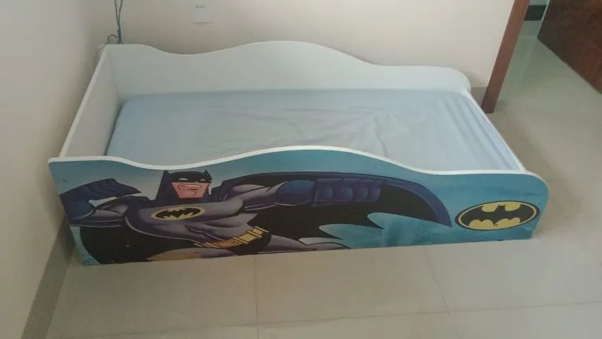 Cama infantil temática do Batman