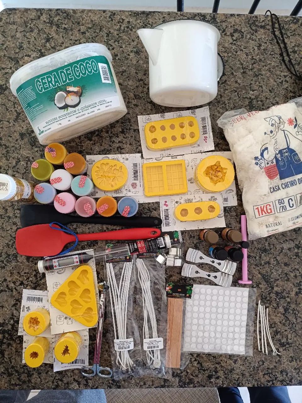 Kit Para Criação de Velas Artesanais