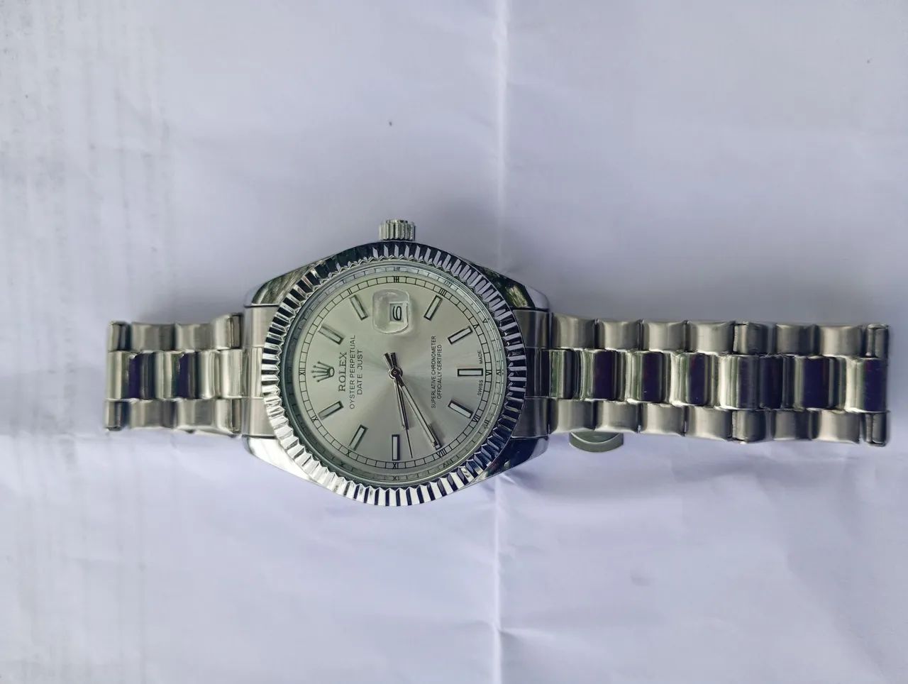 Vendo Relógio Rolex aço pq