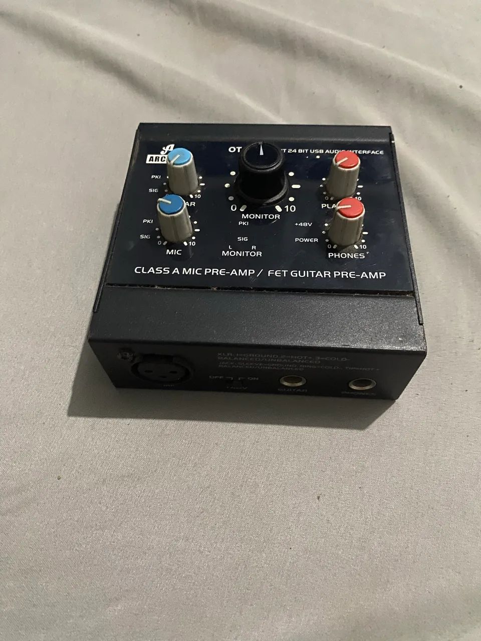 Interface De Áudio Arcano Ot-1 Usb Pre-amp (Usado) - Foto 3