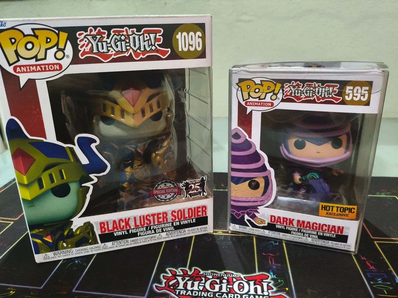 Funko Pop Dark Magician e Black Luster Soldier 