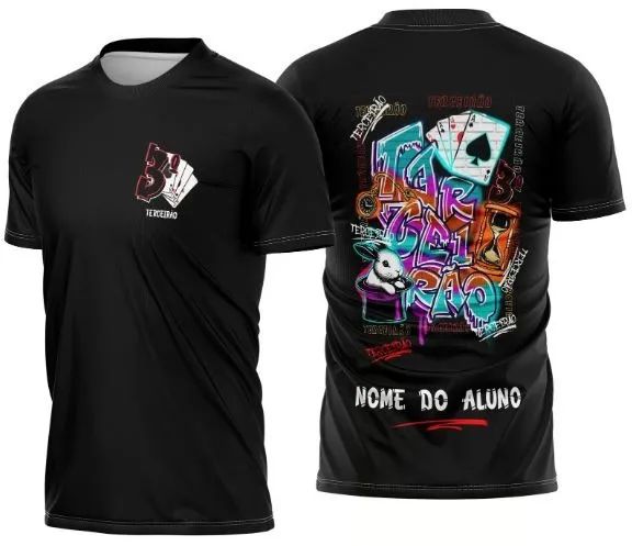 camiseta  Terceirão , 9° ano, interclasse, uniforme personalizado - Foto 3