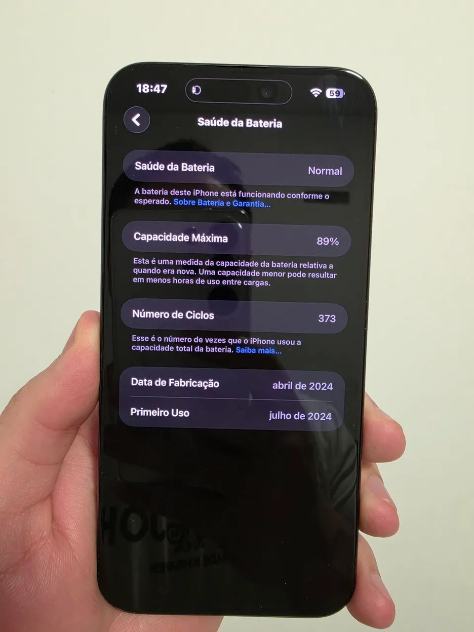 iPhone 15 Pro Max 512GB Titânio Preto - Foto 3