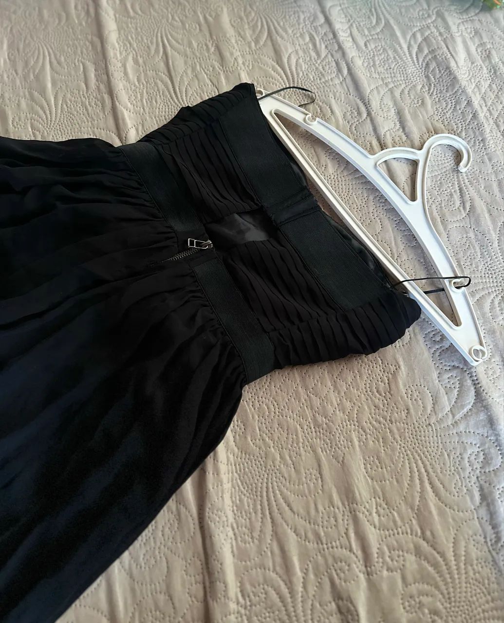 Vestido Preto Longo Tomara que Caia ? Elegante e Sofisticado - Foto 2