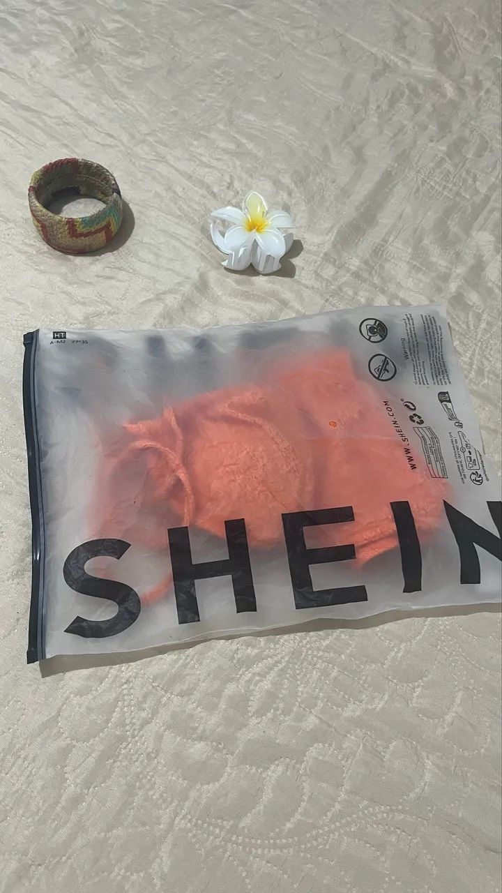 Biquíni laranja da SHEIN*
