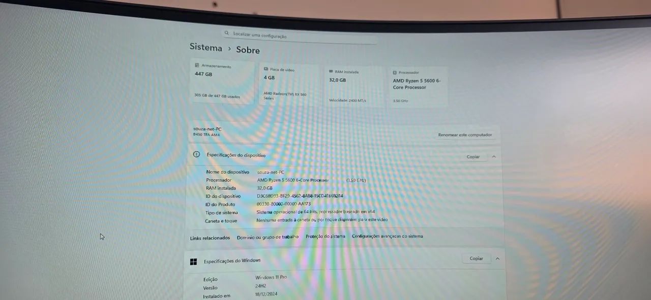 desktop Ryzen 5600 - Foto 5