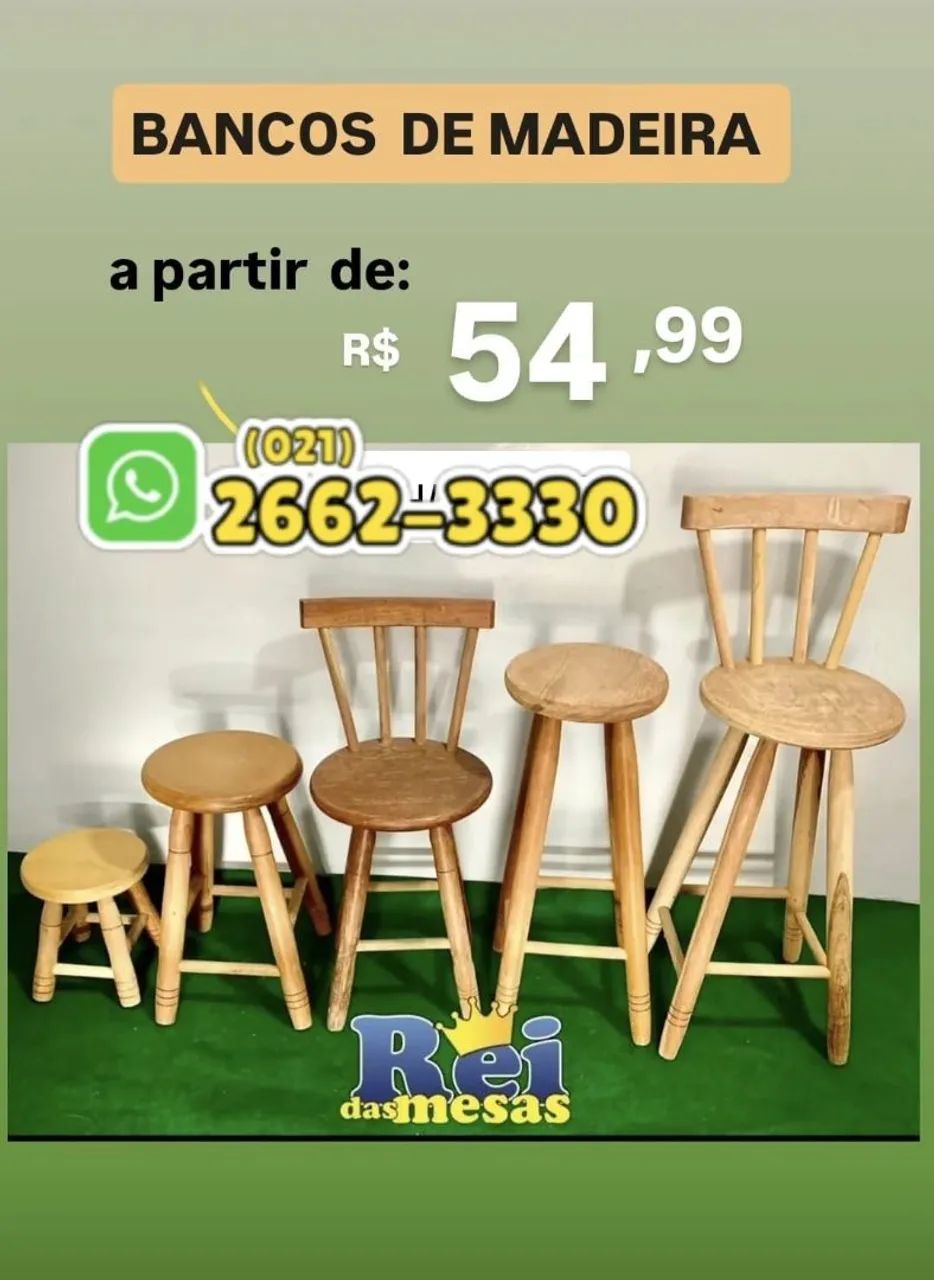 Banco alto 