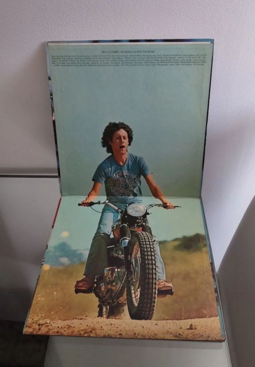 LP Arlo Guthrie - Running Down The Road LP Vinil 1969 Gatefold - Foto 3