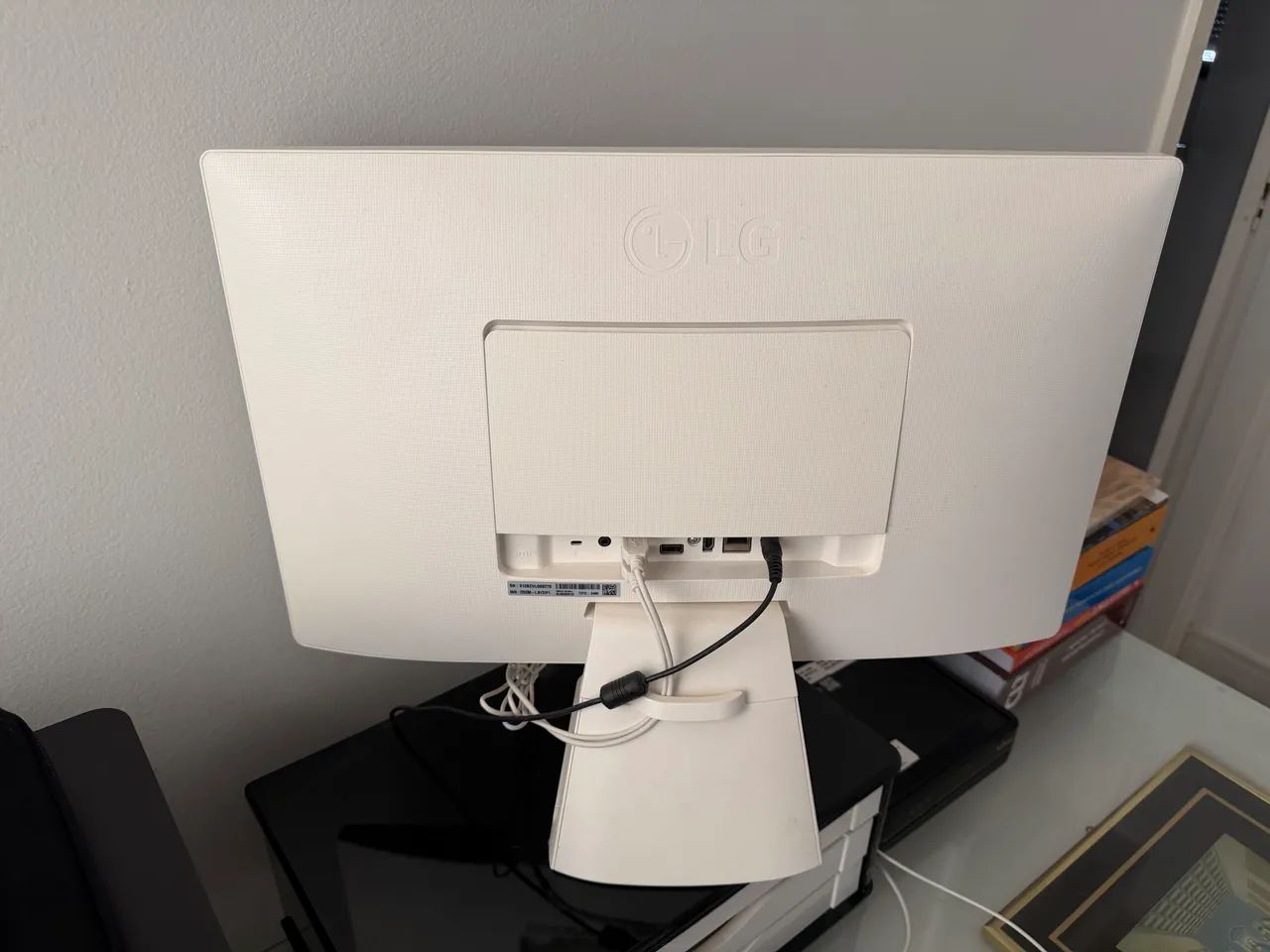 Computador branco all in one