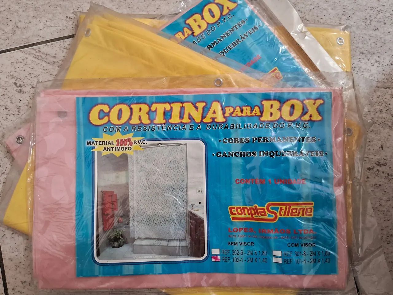 Cortina para box de banheiro  - Foto 3