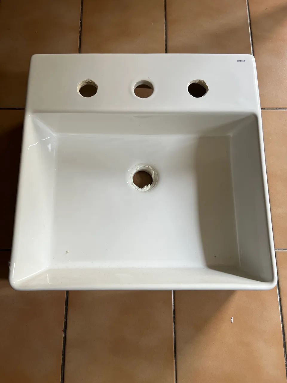 Cuba de sobrepor Deca