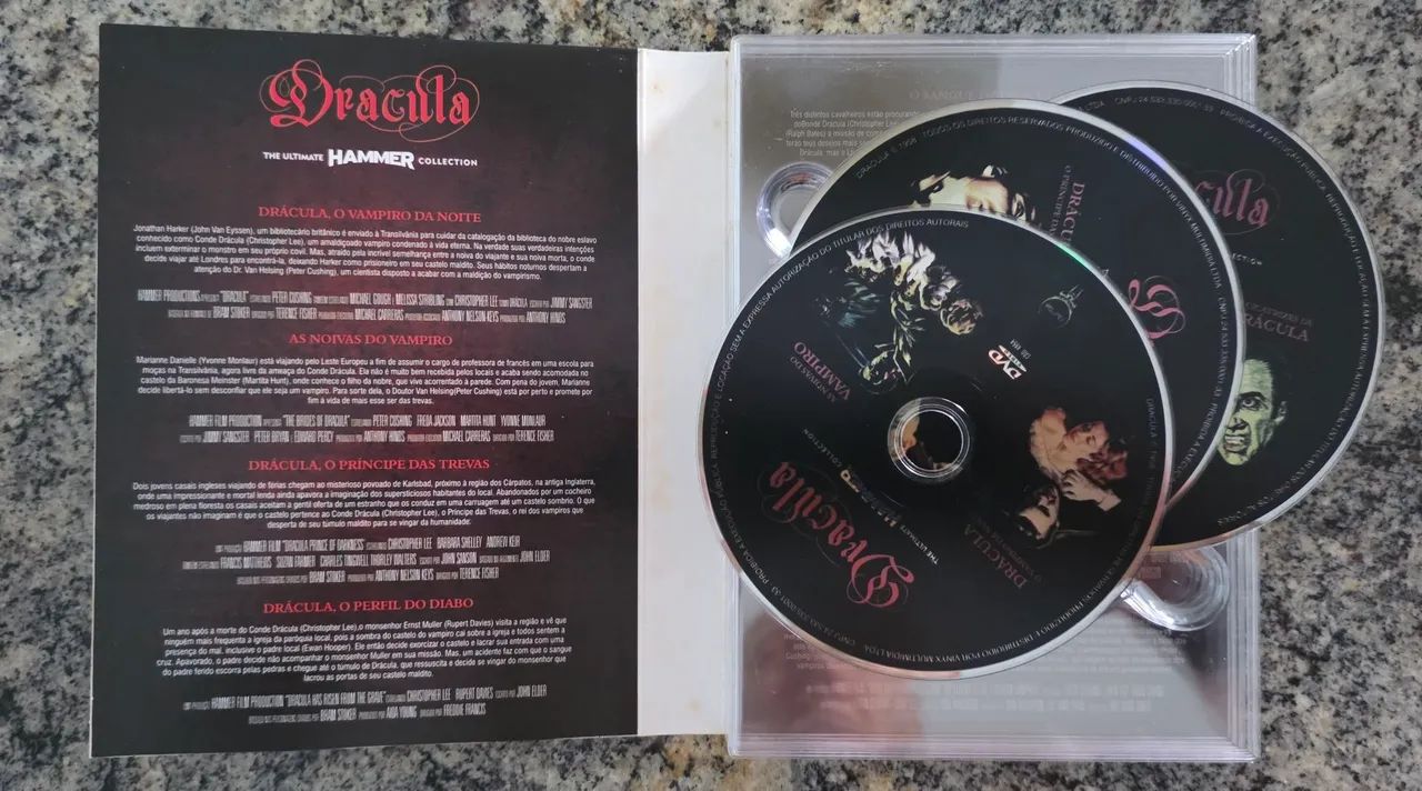 DVD DRACULA Ultimate Hammer Collection - Foto 4