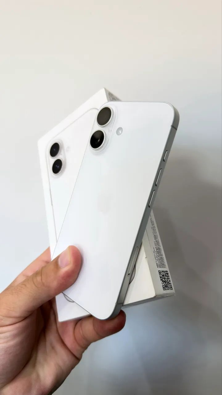 iPhone 16 128gb branco (com caixa) - Celulares e Smartphones