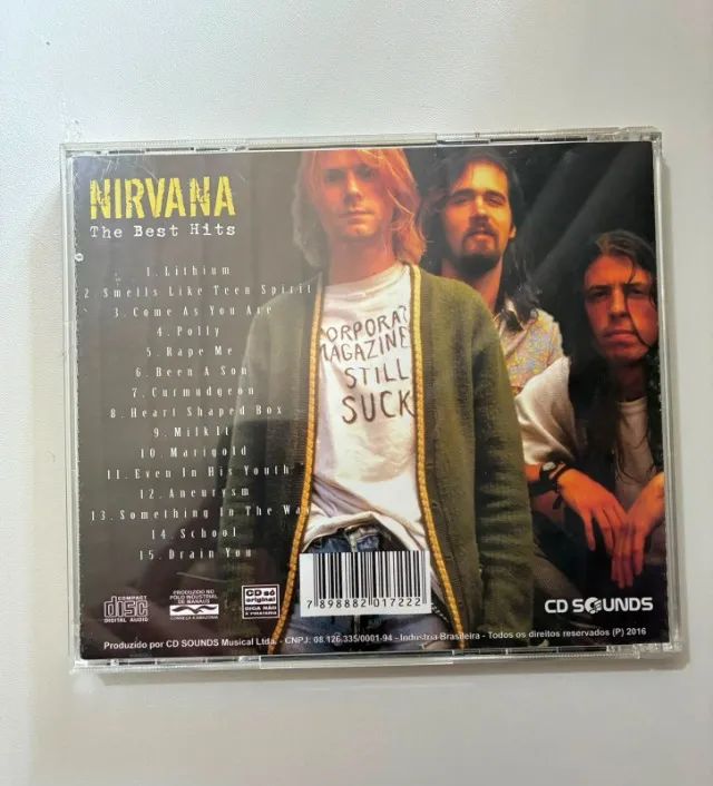 Cd Nirvana - The Best Hits - Foto 2