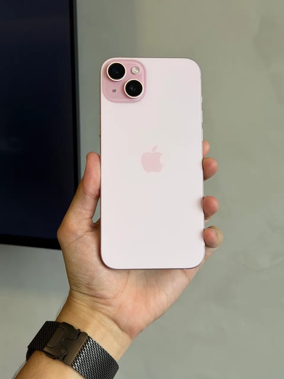 iPhone 15 Plus 128gb Rosa Loja física  - Foto 3