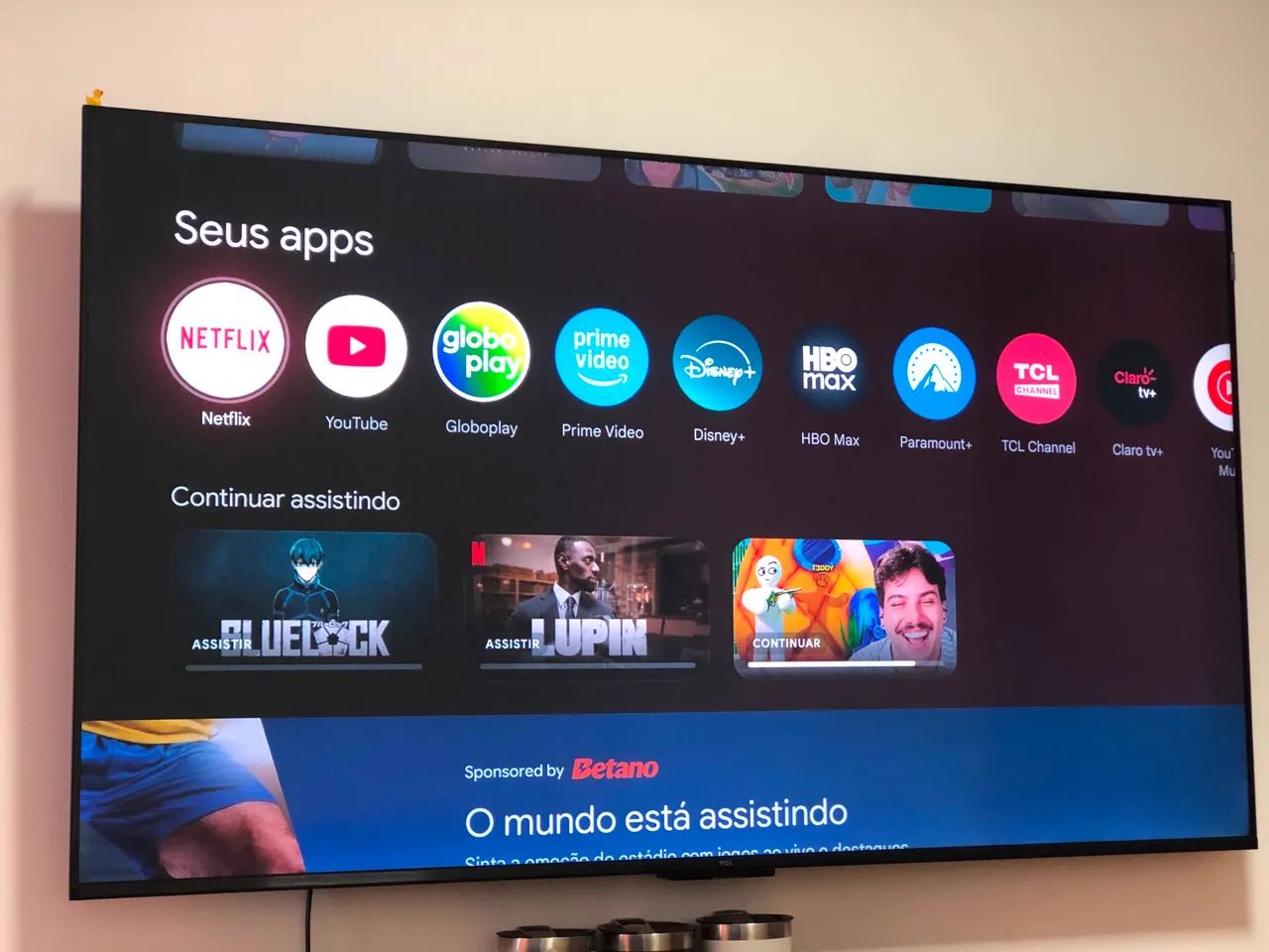 Tv TCL 55 polegadas (ainda na garantia) - Foto 2