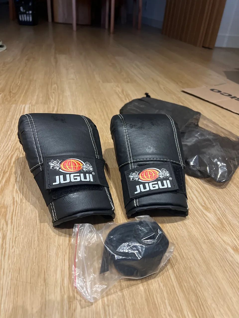 Luvas de boxe com ataduras Jugui - Foto 3