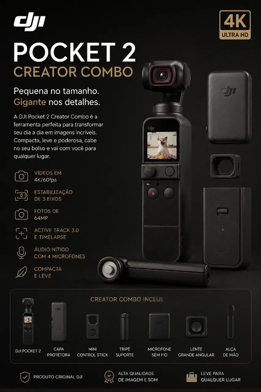 CAMERA POCKET 2 CREATOR COMBO