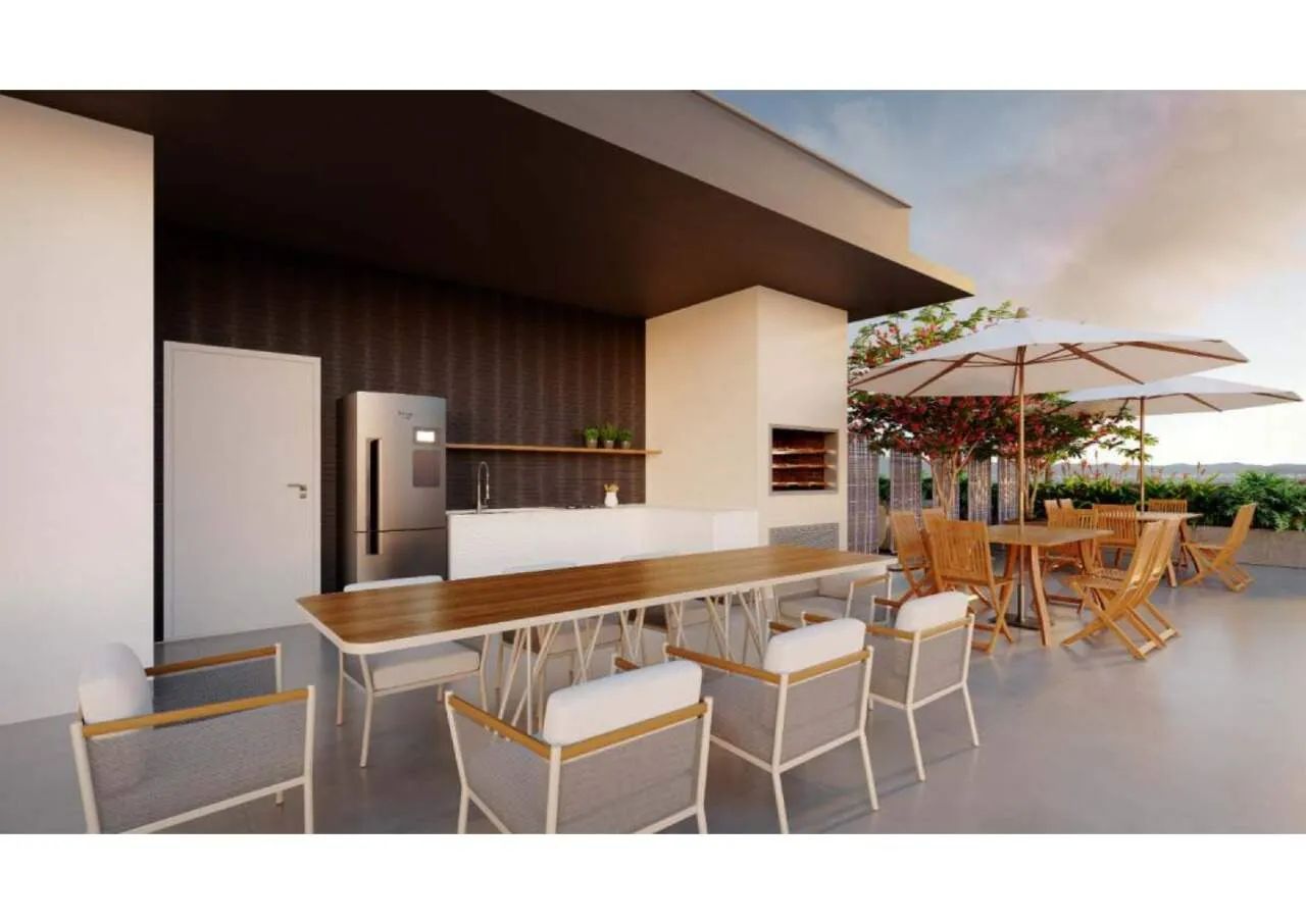 Apartamento 2 quartos em Carianos, Florianópolis | Quintal Carianos - Pátio - Foto 5