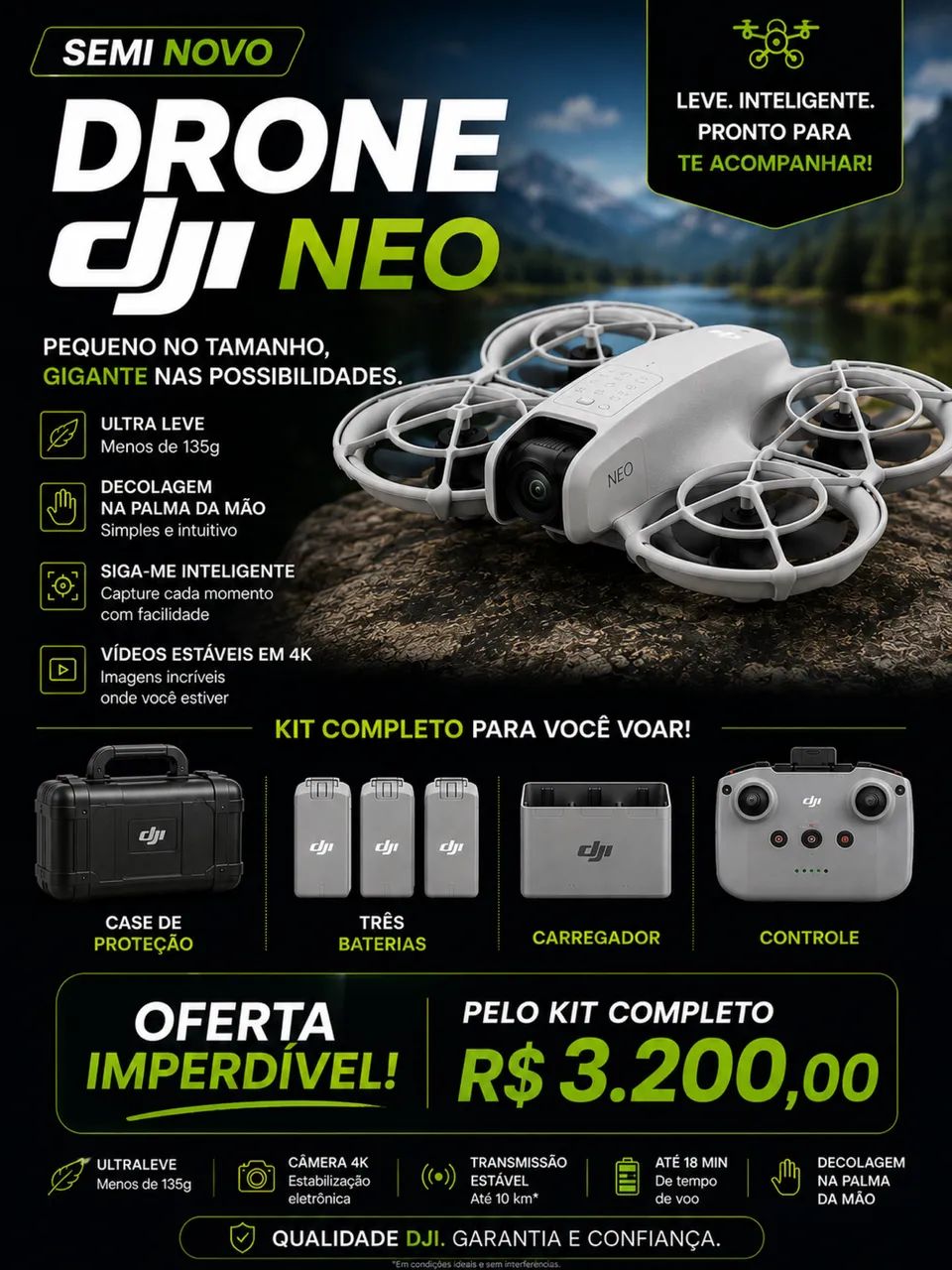 Drone DJI Neo - Foto 2