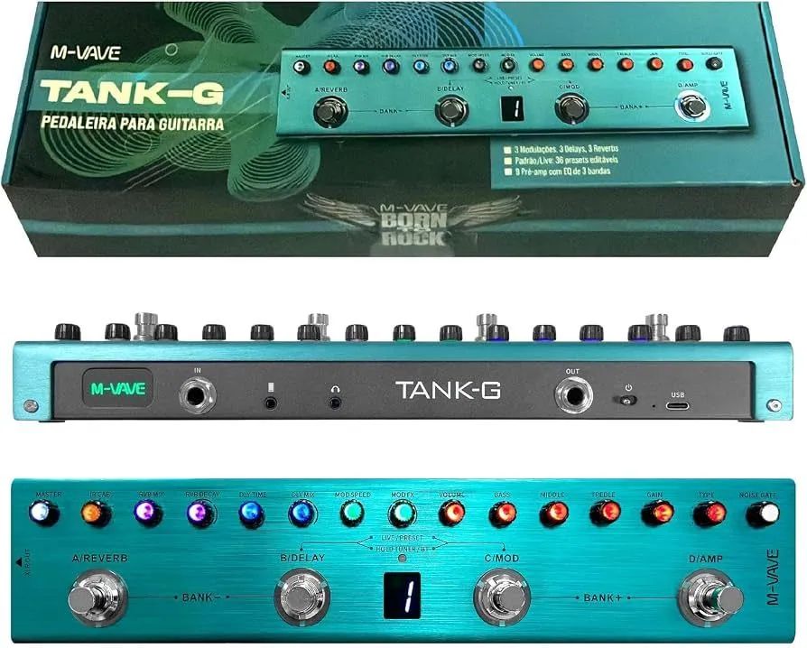 Pedaleira Tank G