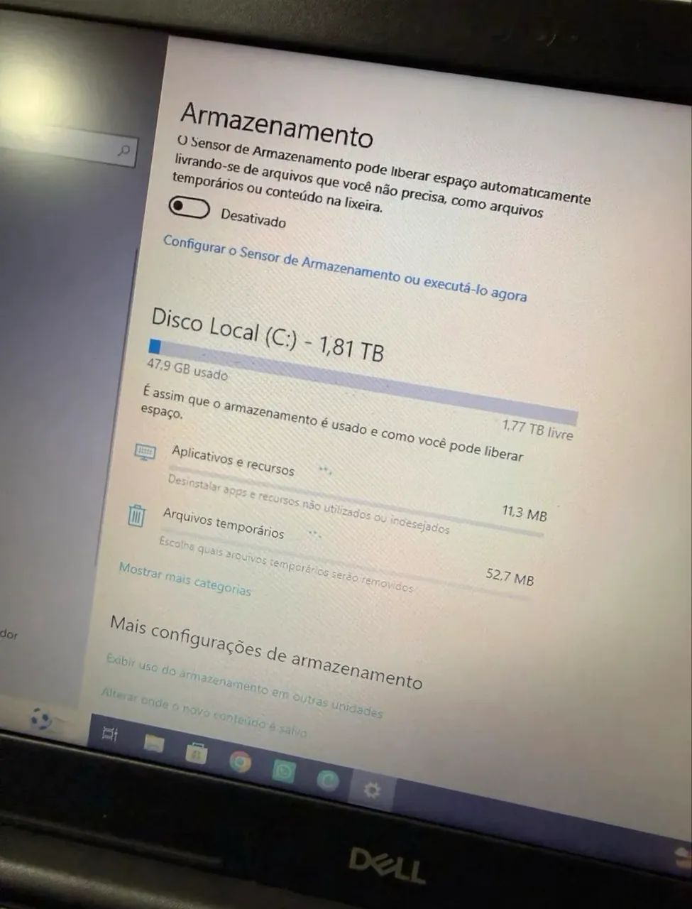 Vendo Notebook DELL Intel Core i5 - 2TB 8GB - Foto 5