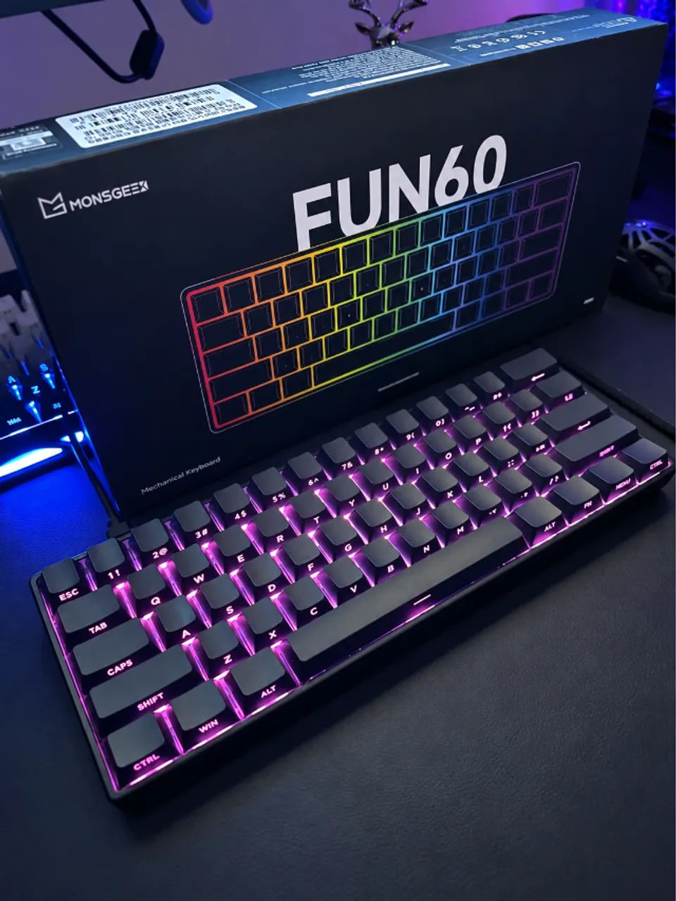 Teclado Magnético Fun60PRO NOVO