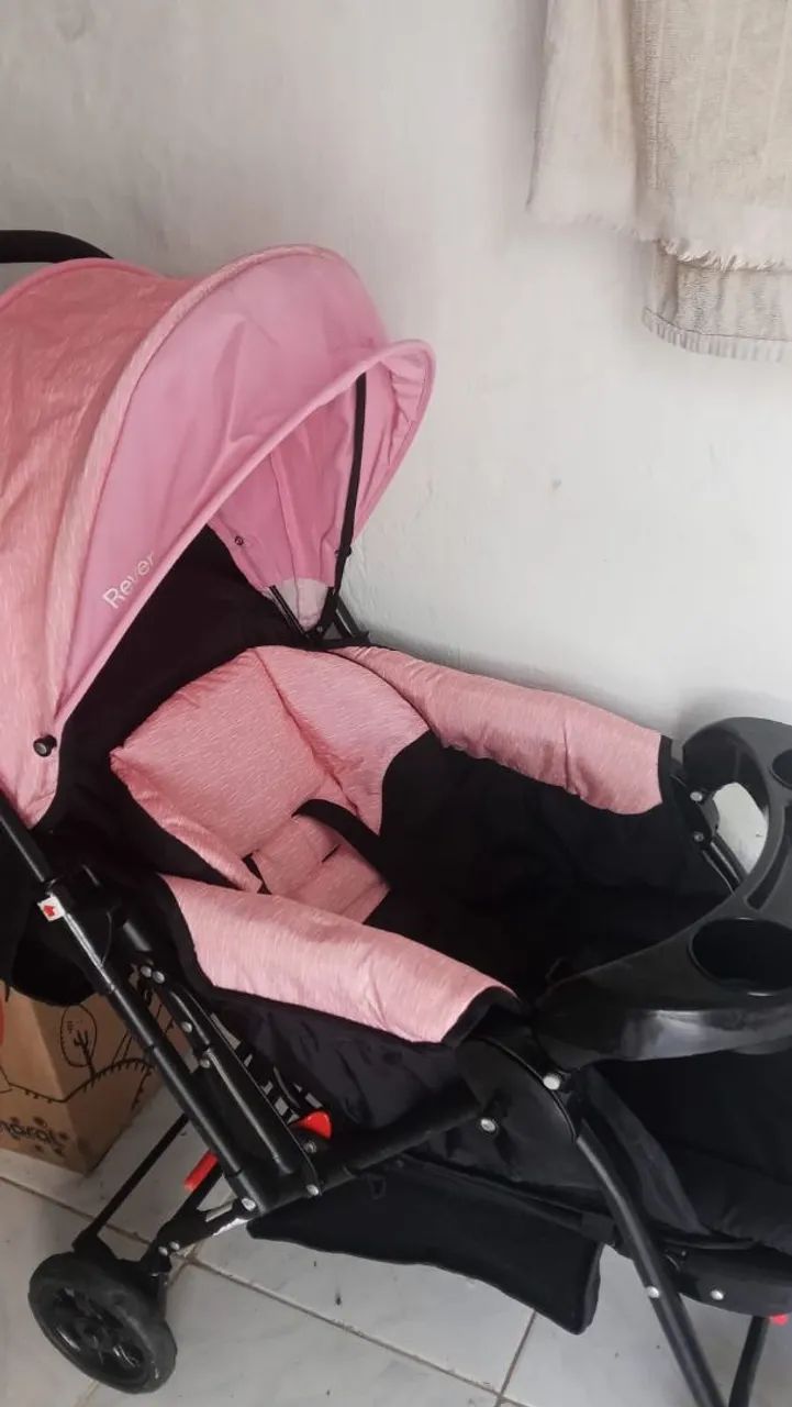 Carrinho de bebê + bebê conforto  - Foto 3