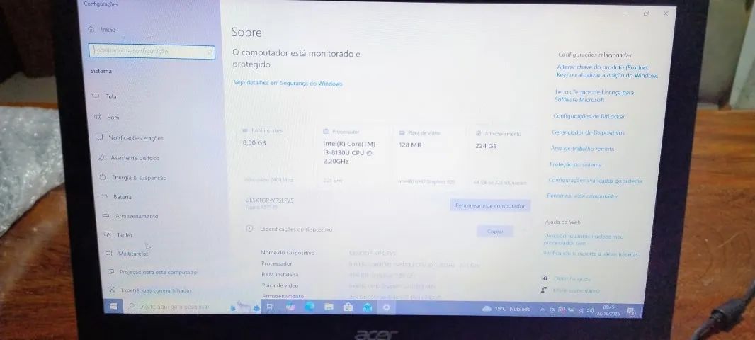 Notebook Acer A515 - Foto 5