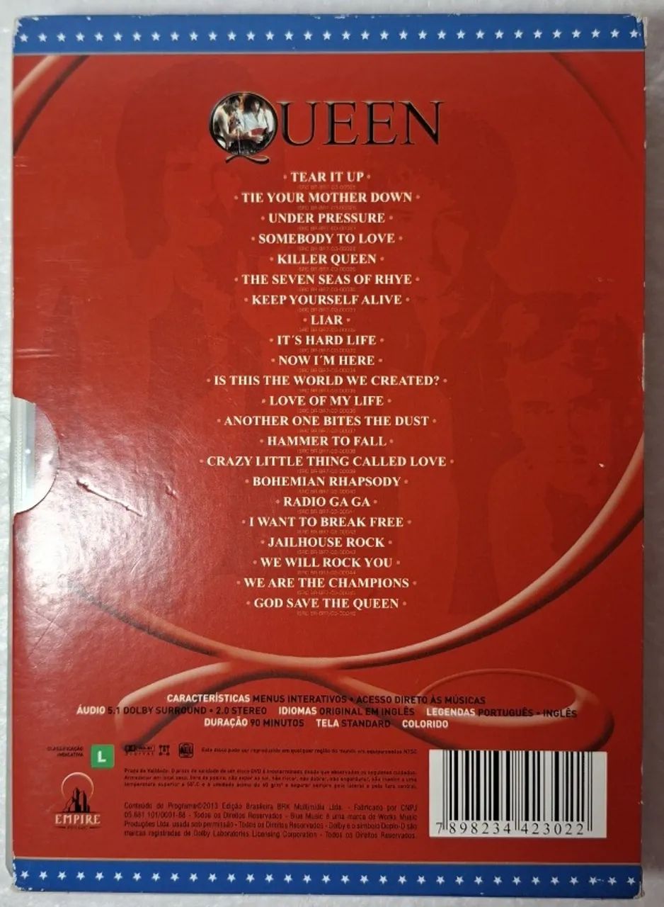 DVD Queen - We Are The Champions: Final Live In Japan/ Usado - CDs