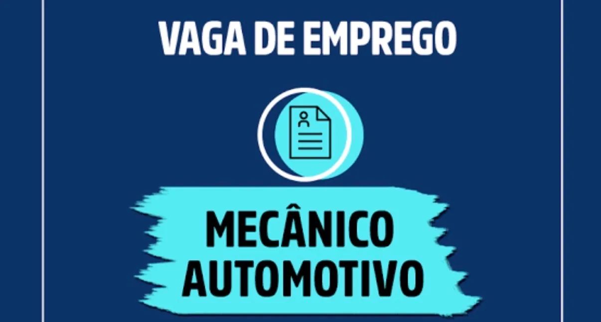 Vaga Mecânico Automotivo