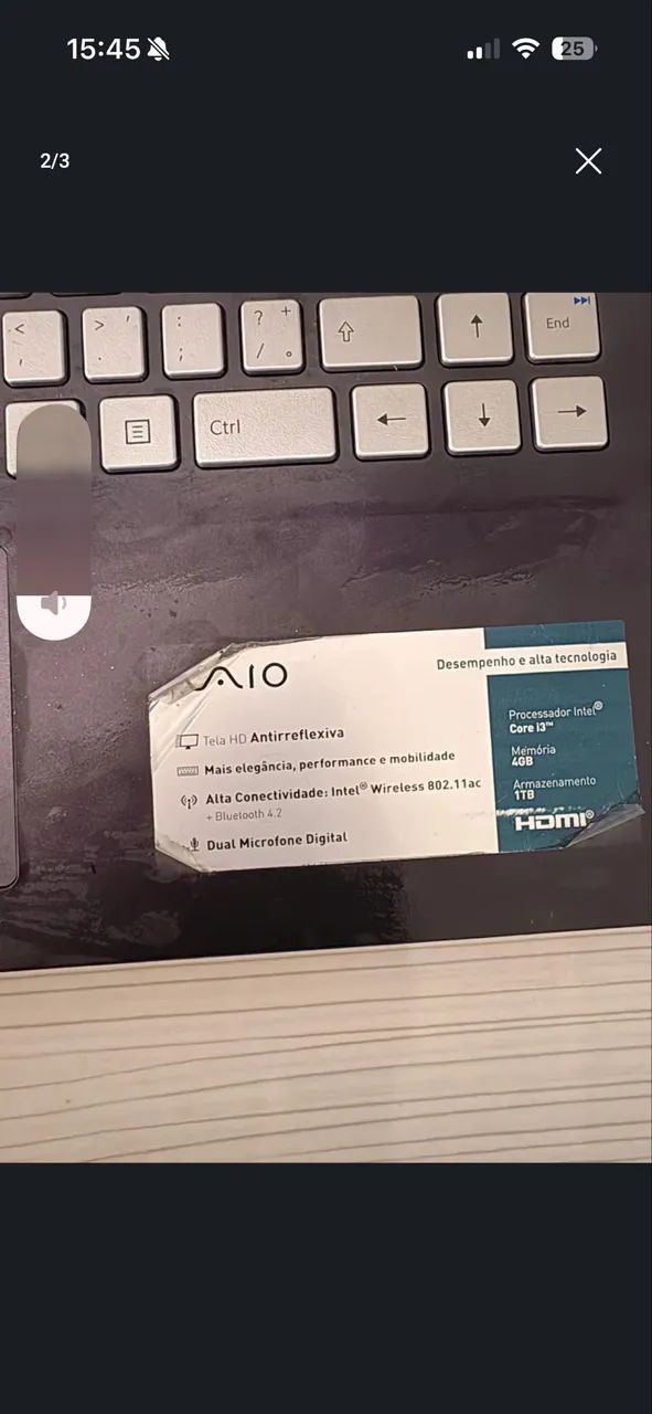 Notebook vaio - Foto 2