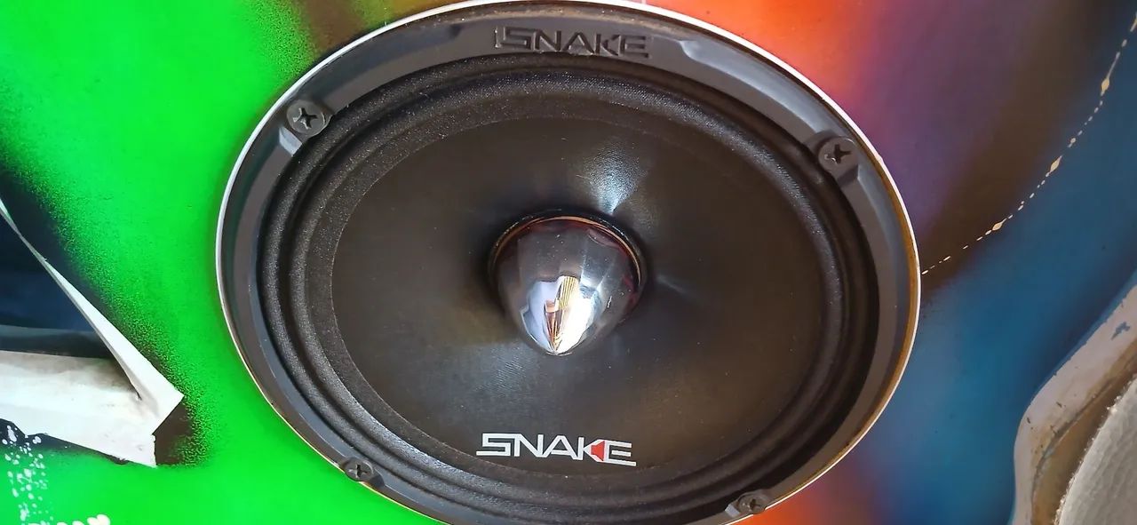 Subwoofer 308 cara preta snake banda - Foto 2