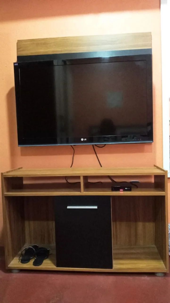 painel + Rack para tv de 32 a 43 polegadas 