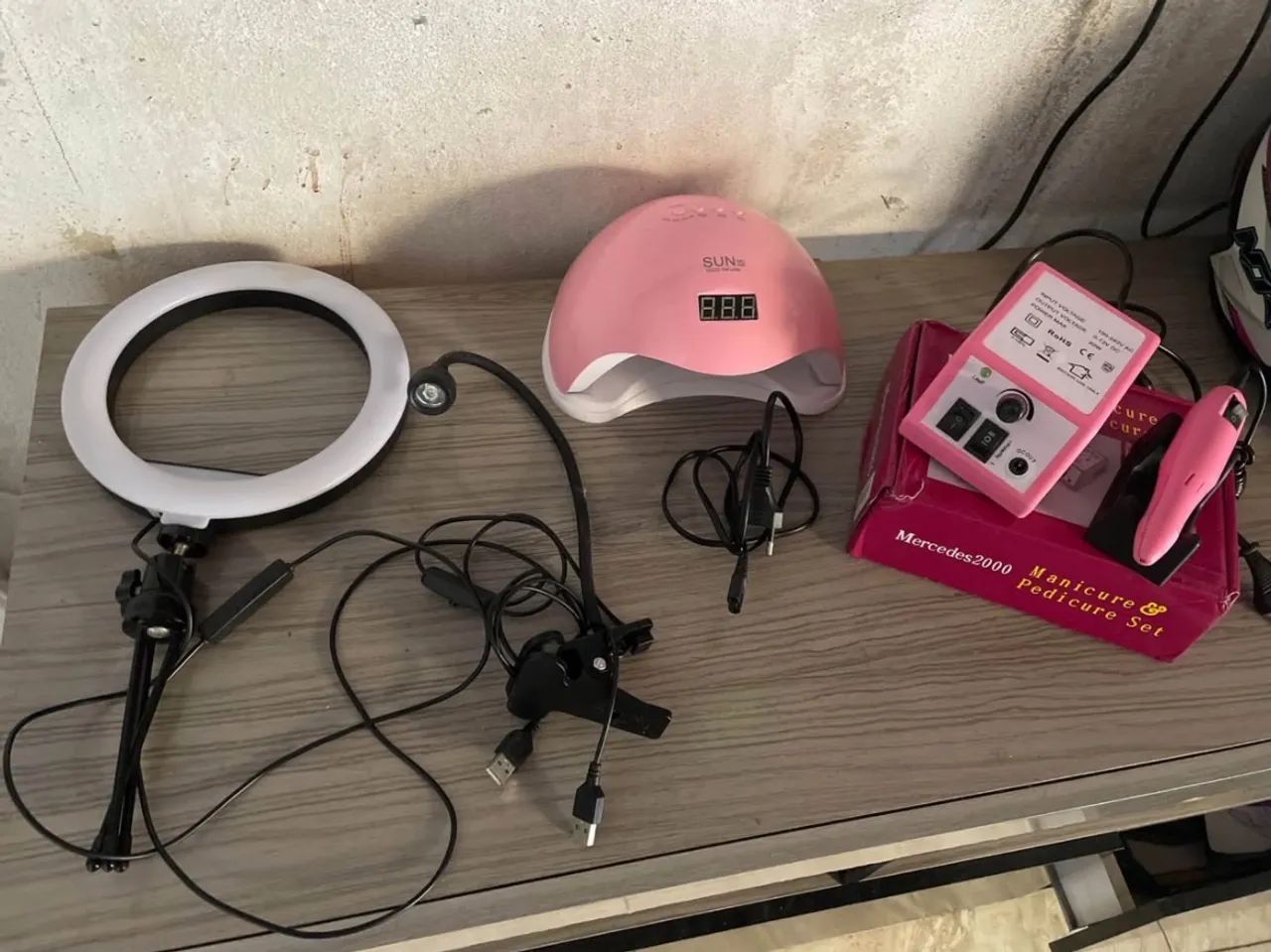 Cabine motozinho lanterna e lanterna ultra violeta  - Foto 2
