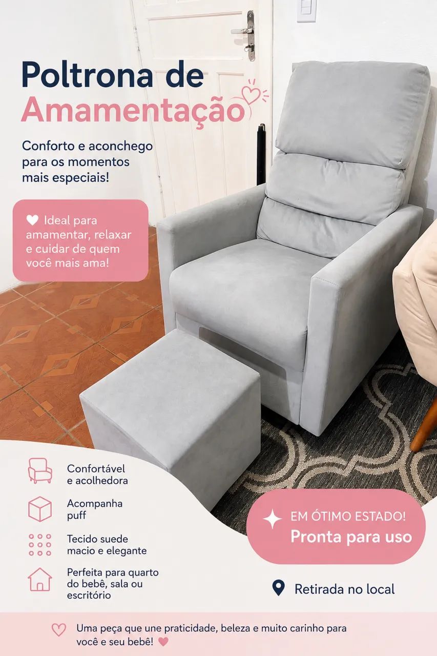 Poltrona amamentação 
