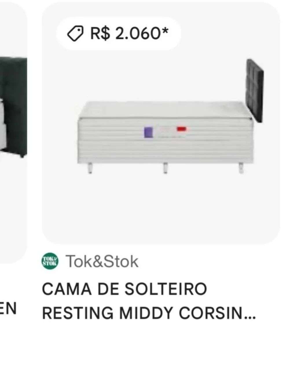 Cama semi nova 