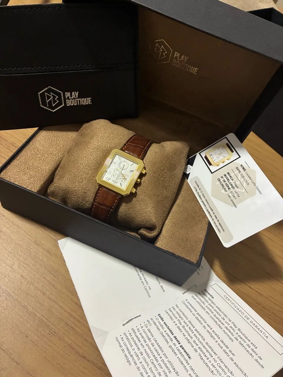 Relógio Piaget em ouro 18k