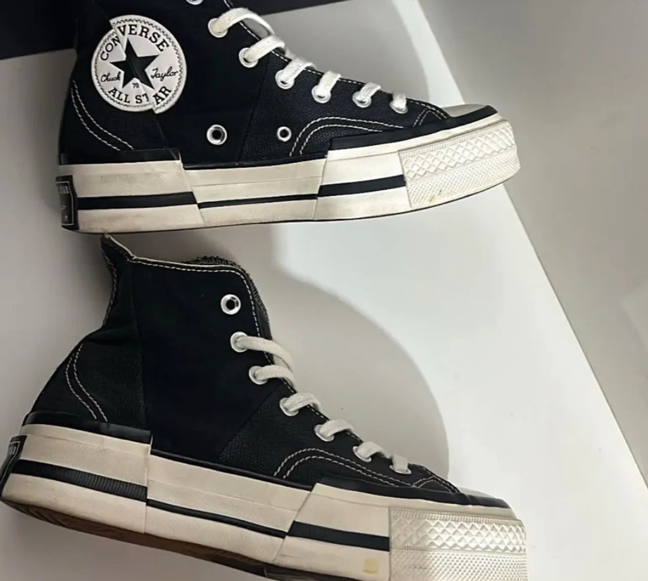 tênis converse chuck 70 plus preto  - Foto 3