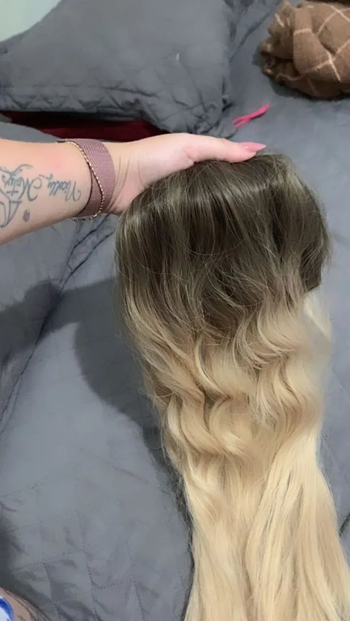 Mega hair loiro