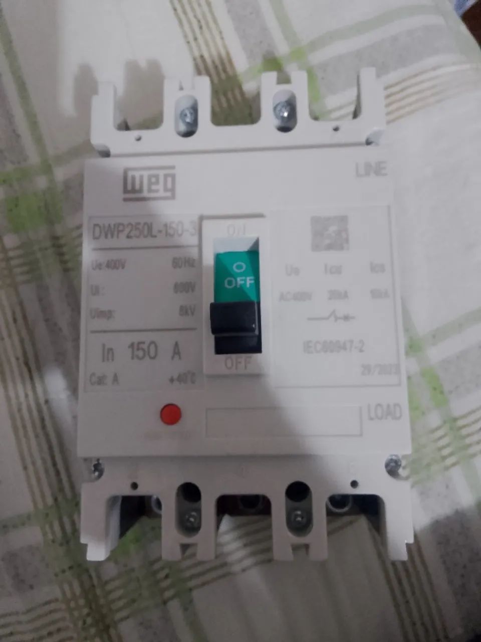 Disjuntor Weg DWP250L_150-3