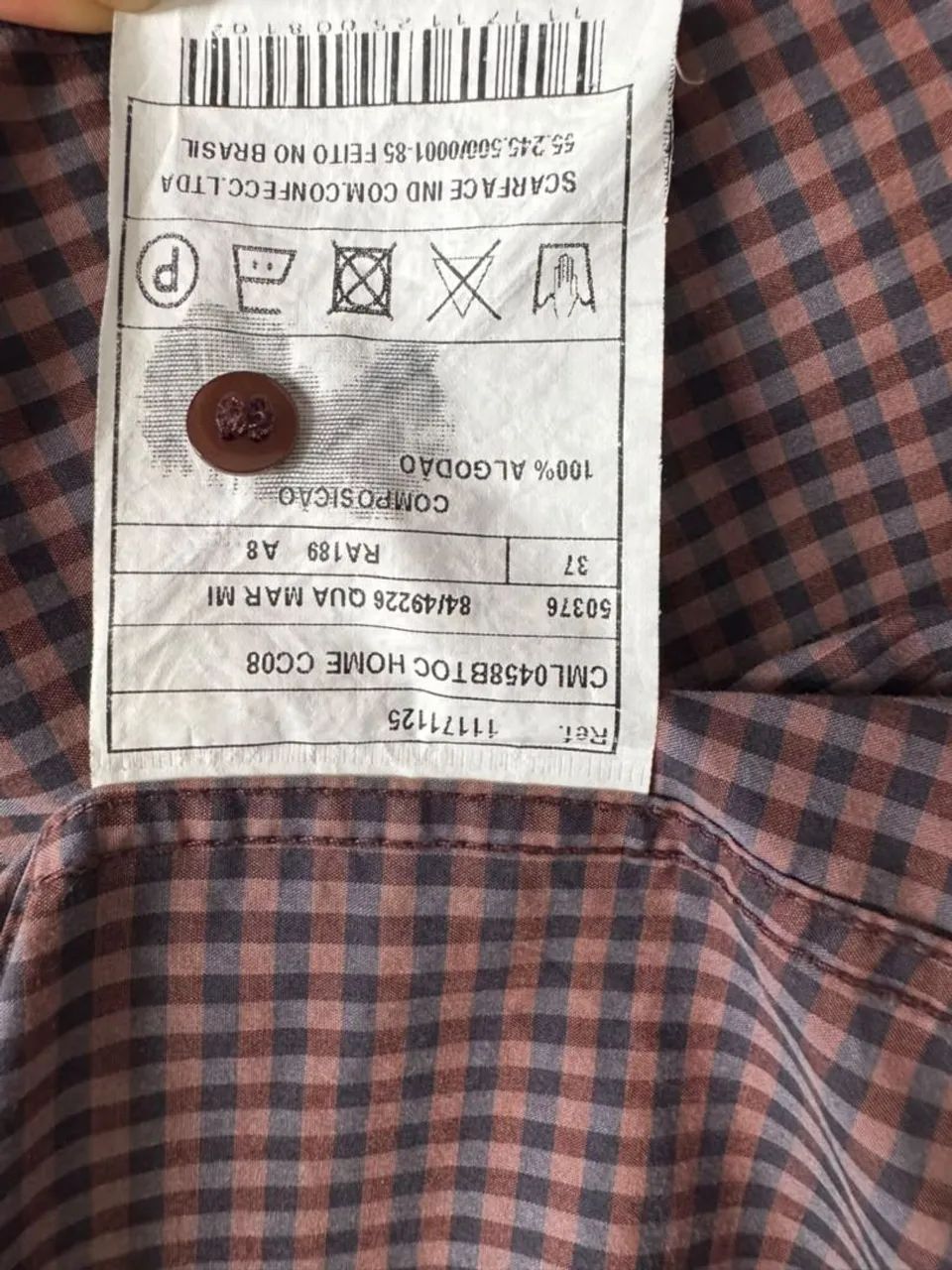 Blusa social Ricardo Almeida  - Foto 2