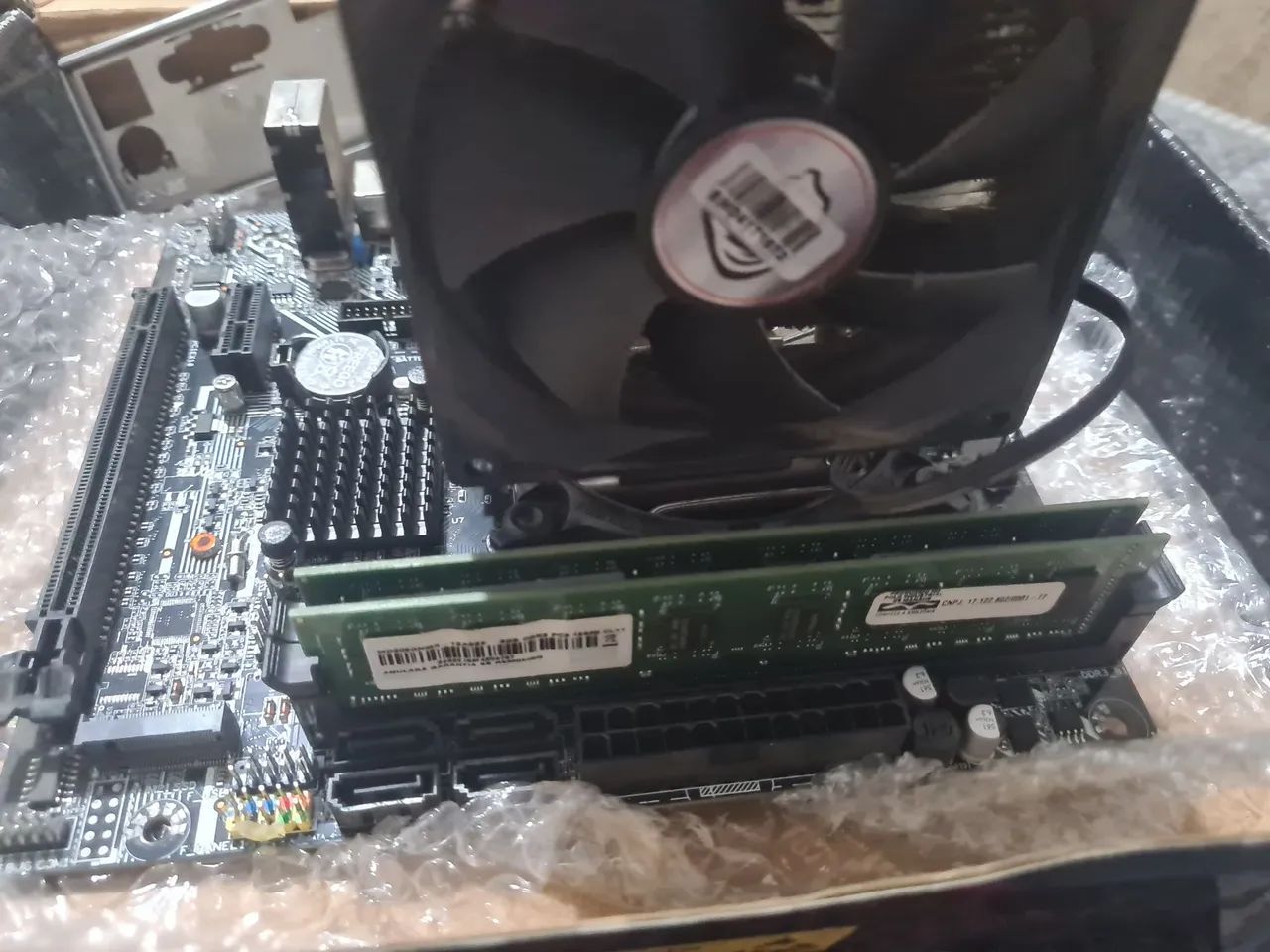 Kit processador + placa mãe memória ram ddr3 - Foto 3