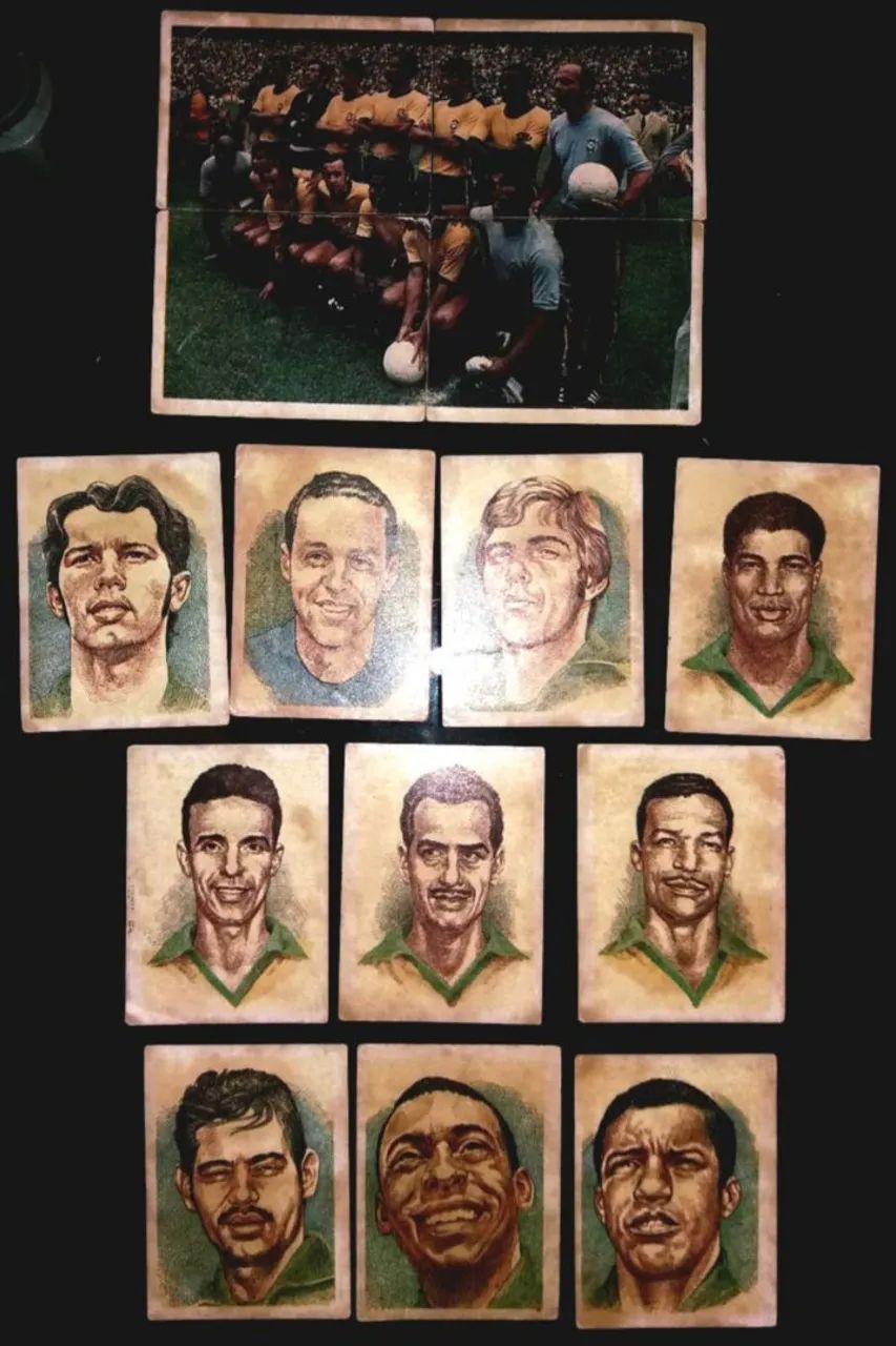 Figurinhas heróis do TRI