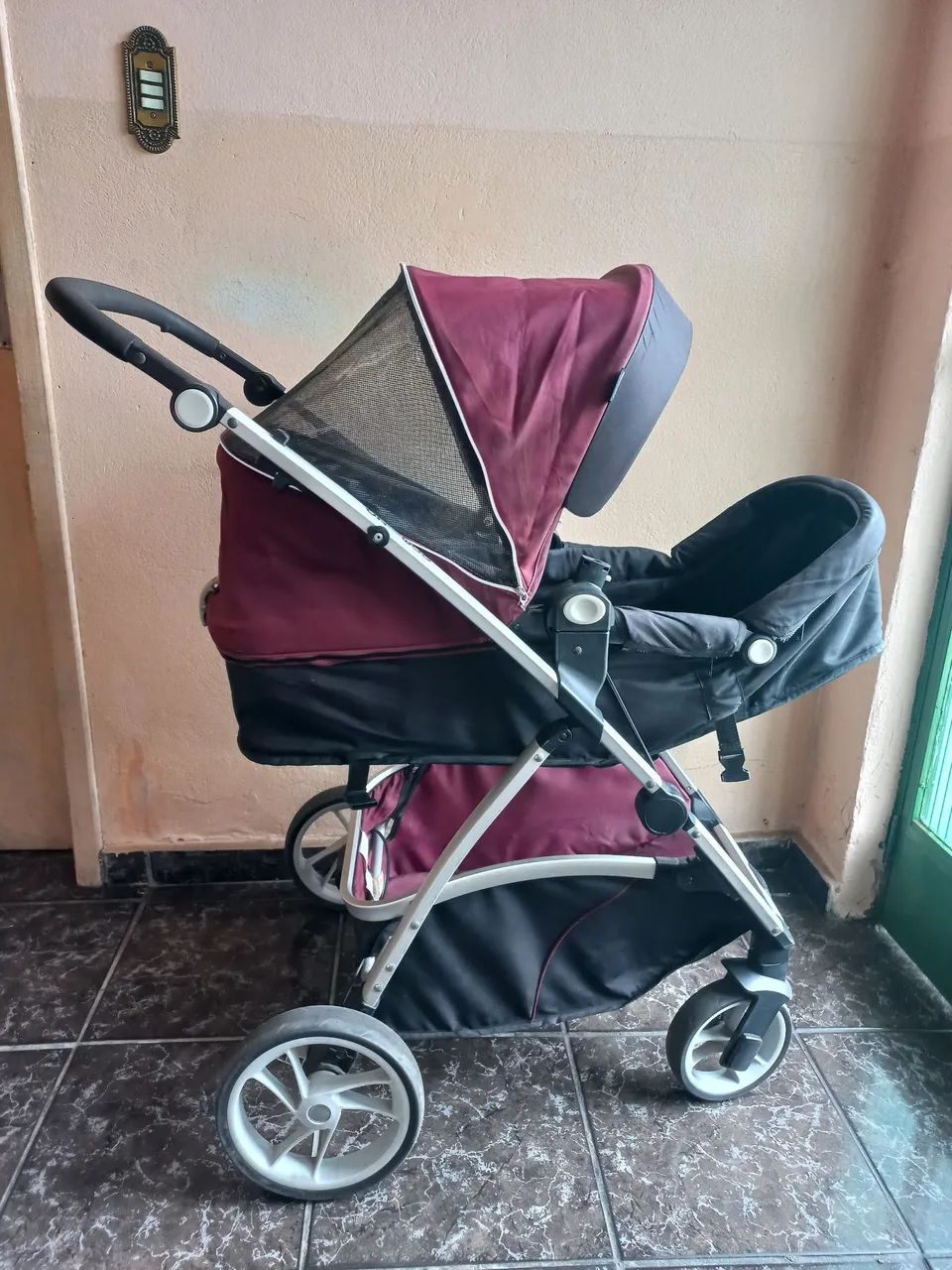 Carrinho Dzieco Ecco Moisés 